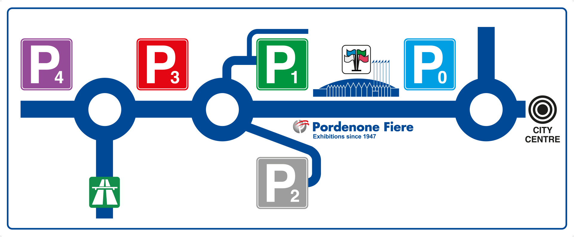 Parcheggi Visitatori - Pordenone Fiere